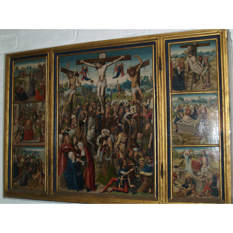 15th-century triptych