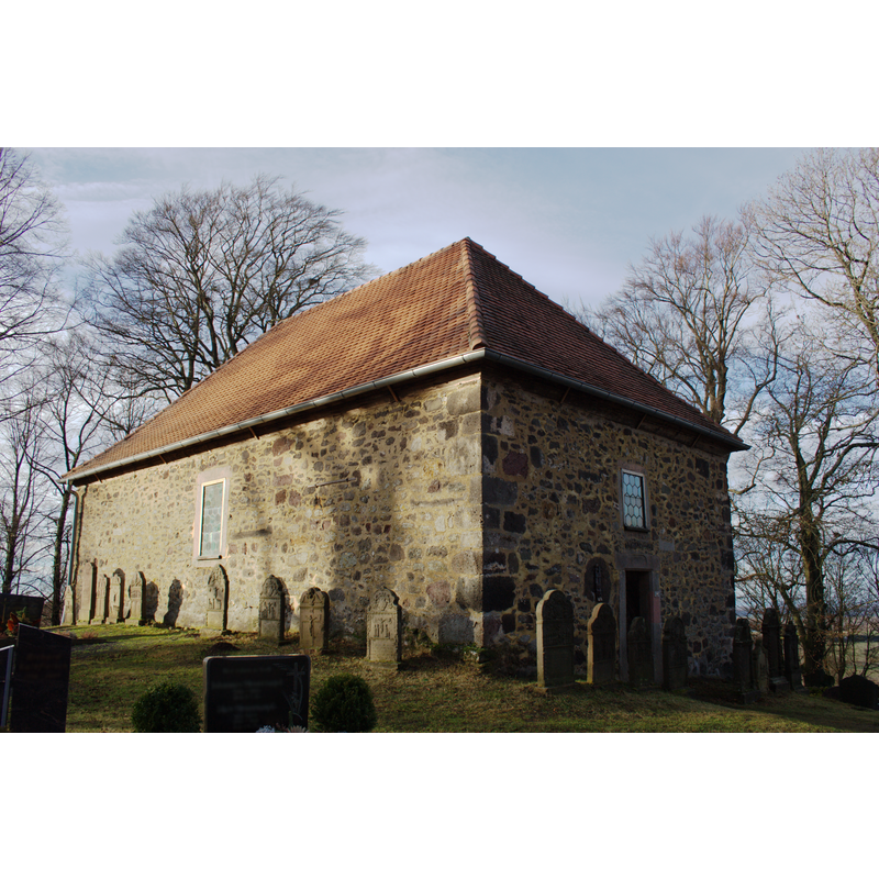 the cemetery chapel
