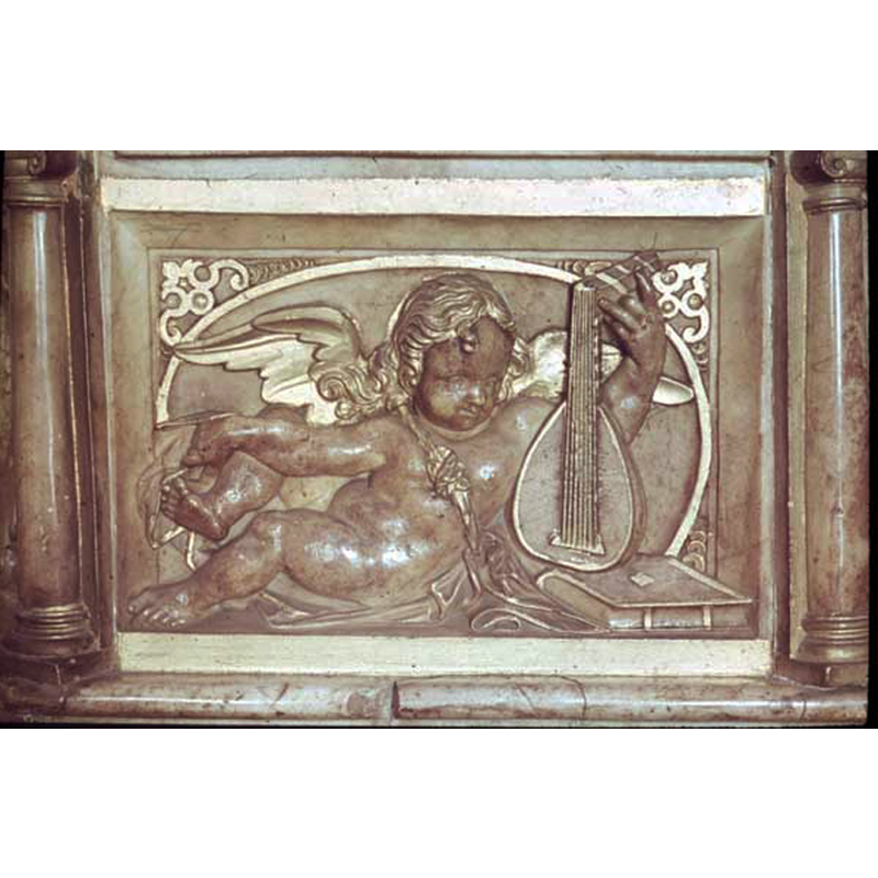 the instrument looks like a lute