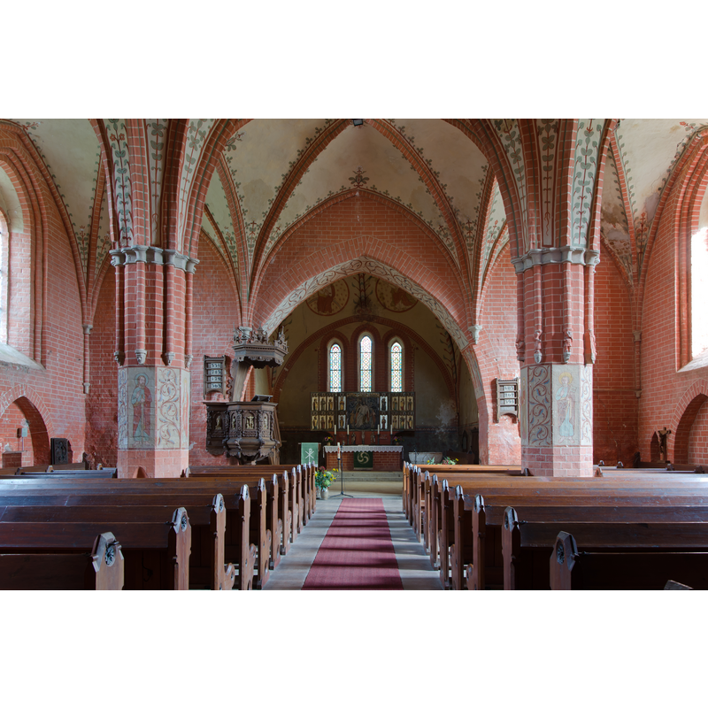 the font is partially visible at the east end, right [south] side