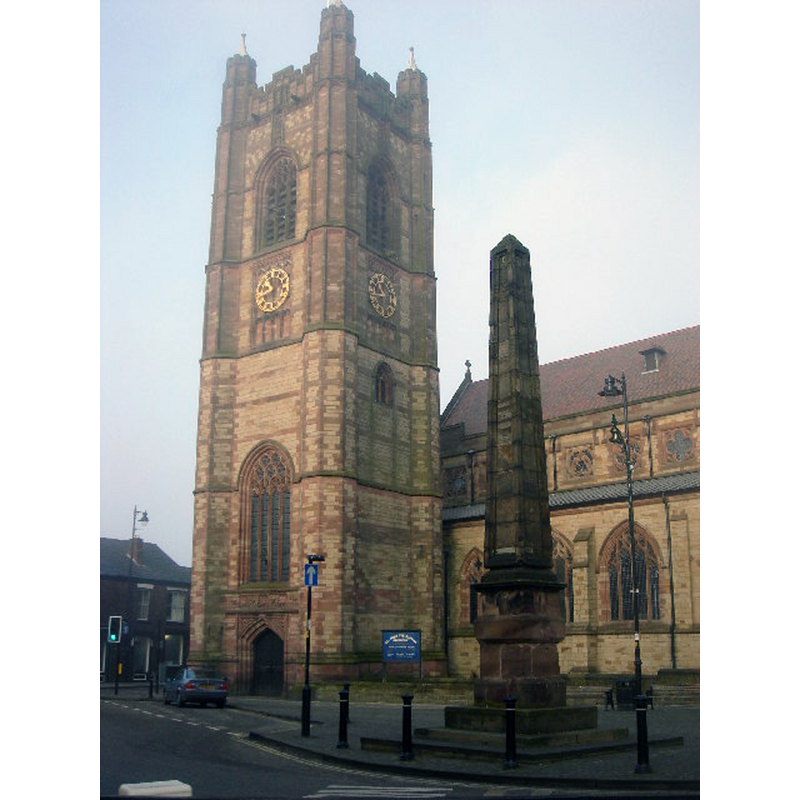 Photo caption: "St. Johns built 1879 at a cost of £24,000."