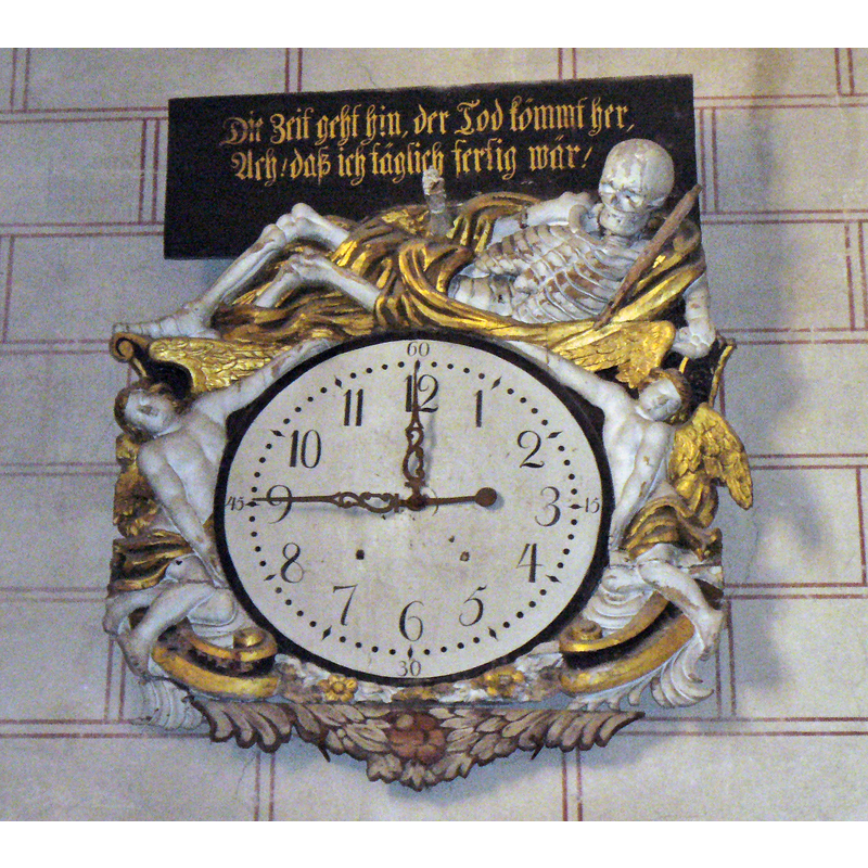 'tempus fugit' reminder?