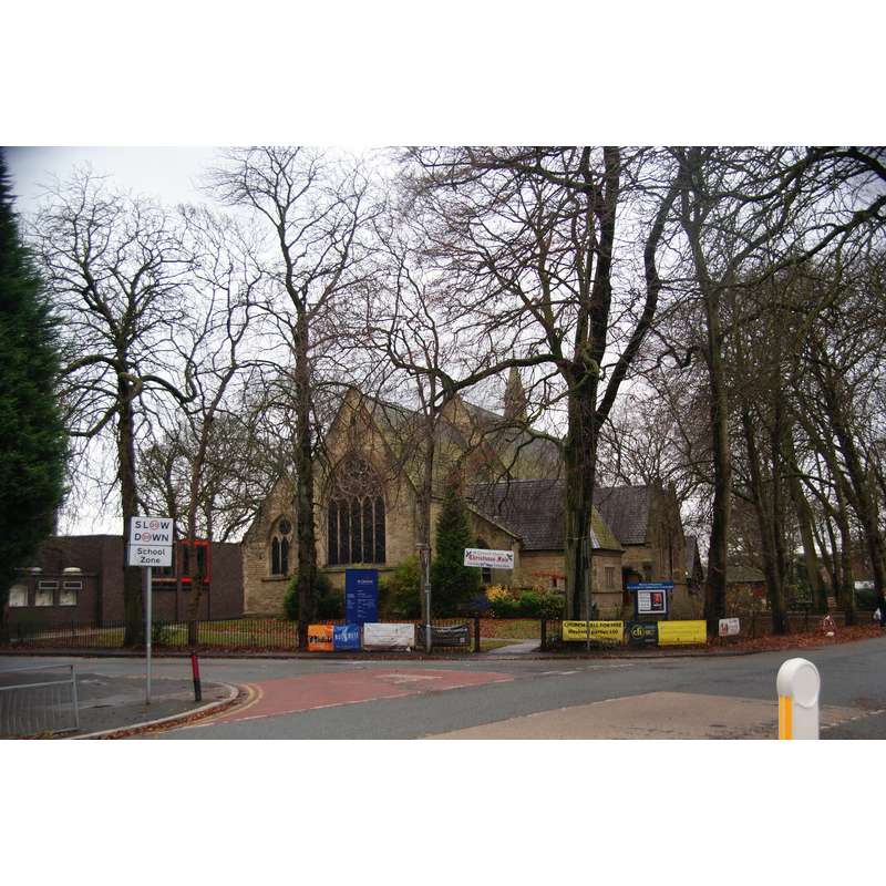 the new church on Edge Lane