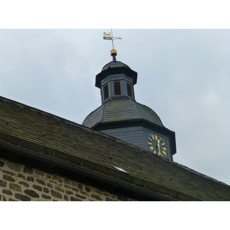 the top of the tower from the northeast