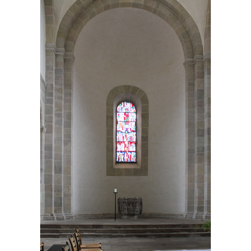 in the main apse