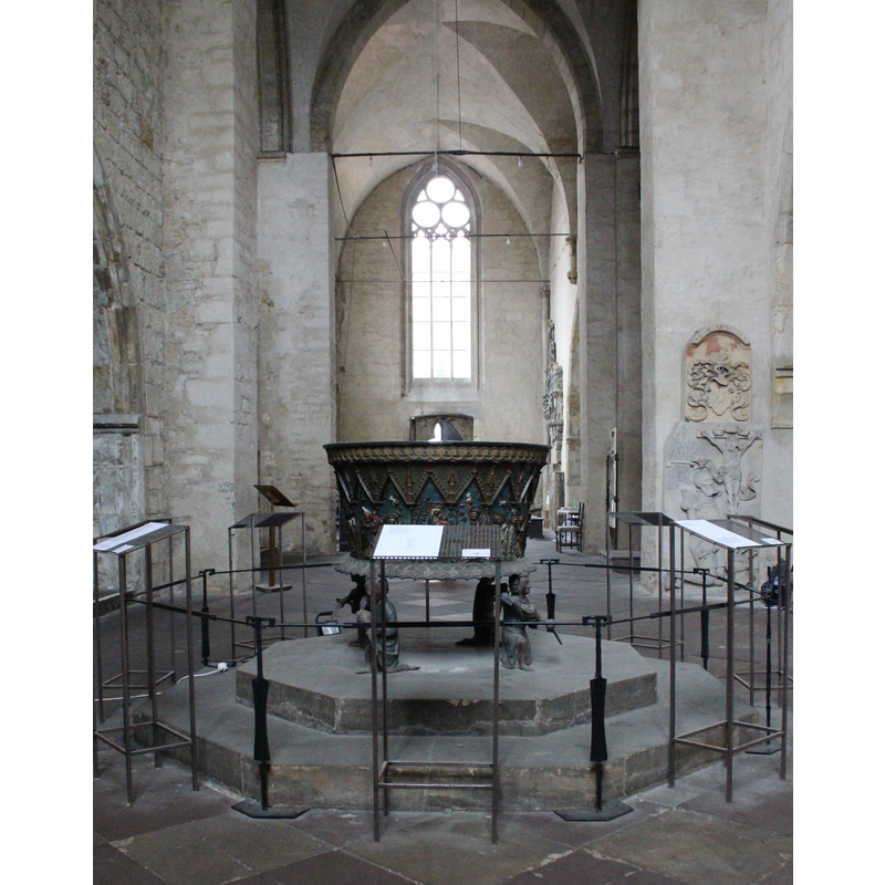 in the north transept