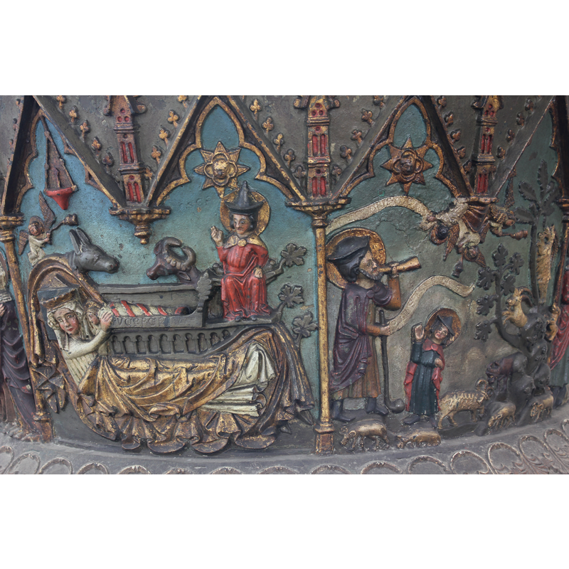 Nativity and Annunciation to the Shepherds