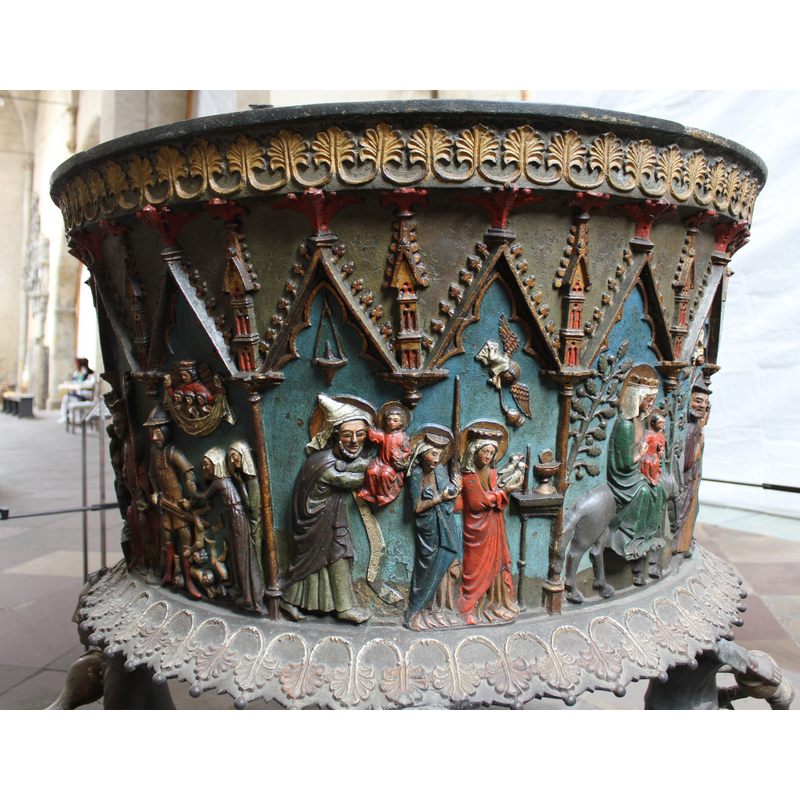[L->R]: Massacre of the Innocents - Presentation at the Temple - Flight to Egypt