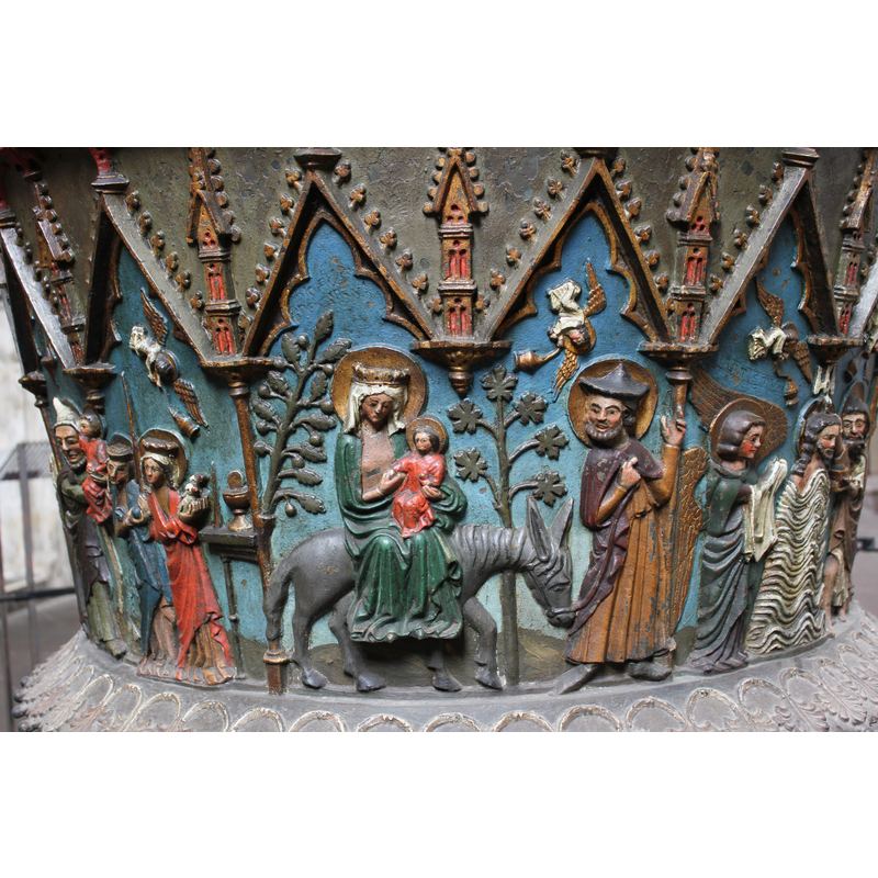 [L->R] Presentation at the Temple - Flight to Egypt - Baptism of Christ