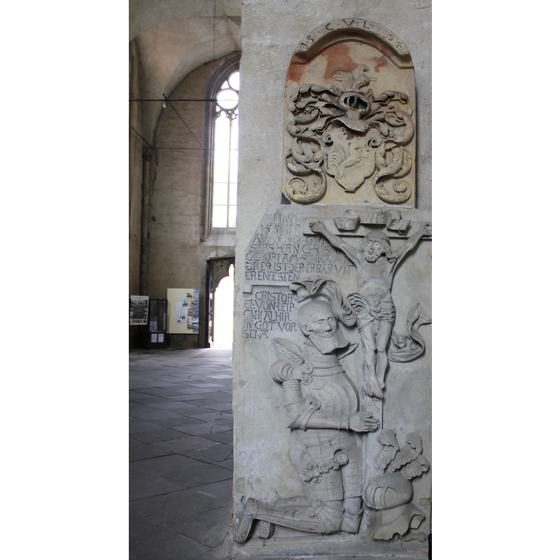 in the north transept