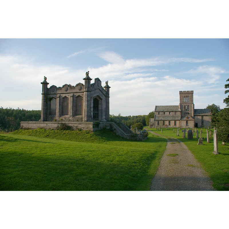 Source caption: "Mausoleum of William the second Earl of Lowther, who died in 1844"
EXT digital photograph taken 26 July 2013 by David Purchase [www.geograph.org.uk/photo/3590526] [accessed 9 September 2014]
INT+COVER digital photograph taken 25 June 2012 by Rex Harris [Sheepdog Rex] [www.flickr.com/photos/sheepdog_rex/7472885654/] [accessed 9 September 2014] NO PERMIT
FONT+COVER digital photograph taken 25 June 2012 by Rex Harris [Sheepdog Rex] [www.flickr.com/photos/sheepdog_rex/7472883188/] [accessed 9 September 2014] NO PERMIT