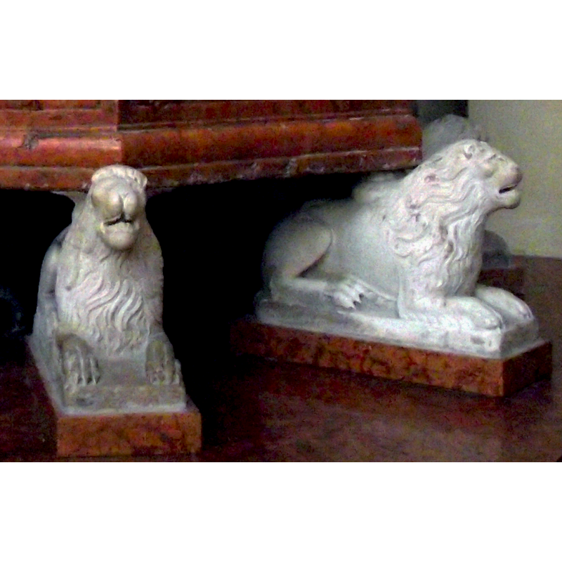 in white marble