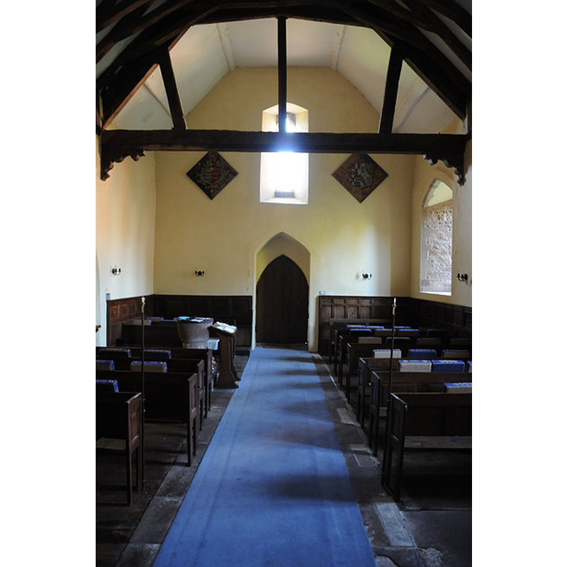 the font and cover are partially visible at the back [west], left [south] side