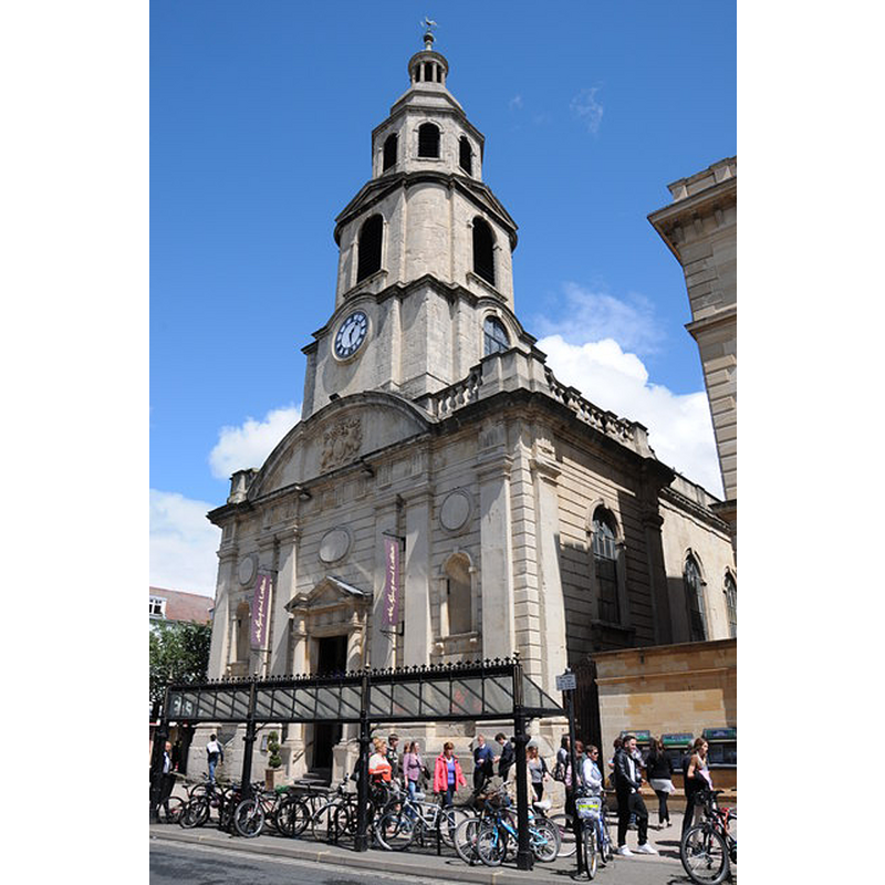 Source caption: "The former St Nicholas church on The Cross in Worcester; these days it is a bar."