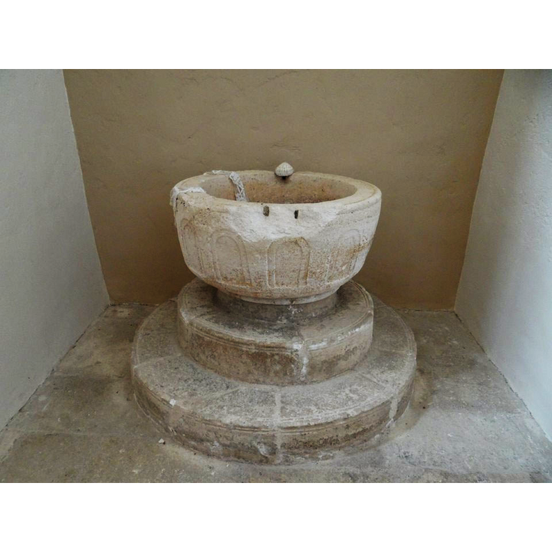 facing the altar