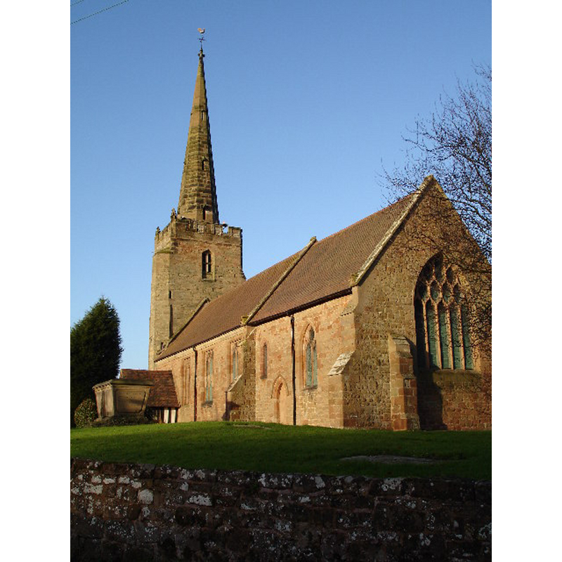 Source caption: "Parish Church of Saint Peter, Bickenhill in the Birmingham Diocese. This beautiful old parish church lies in the tiny village of Bickenhill. Unfortunately it is located very close to Birmingham International Airport and is threatened by the potential future airport expansion plans."