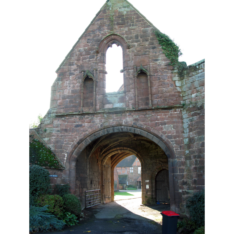 the gatehouse of the old priory