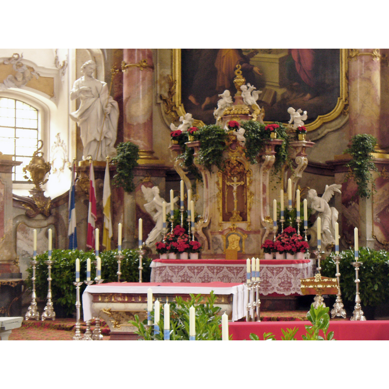 the main altar