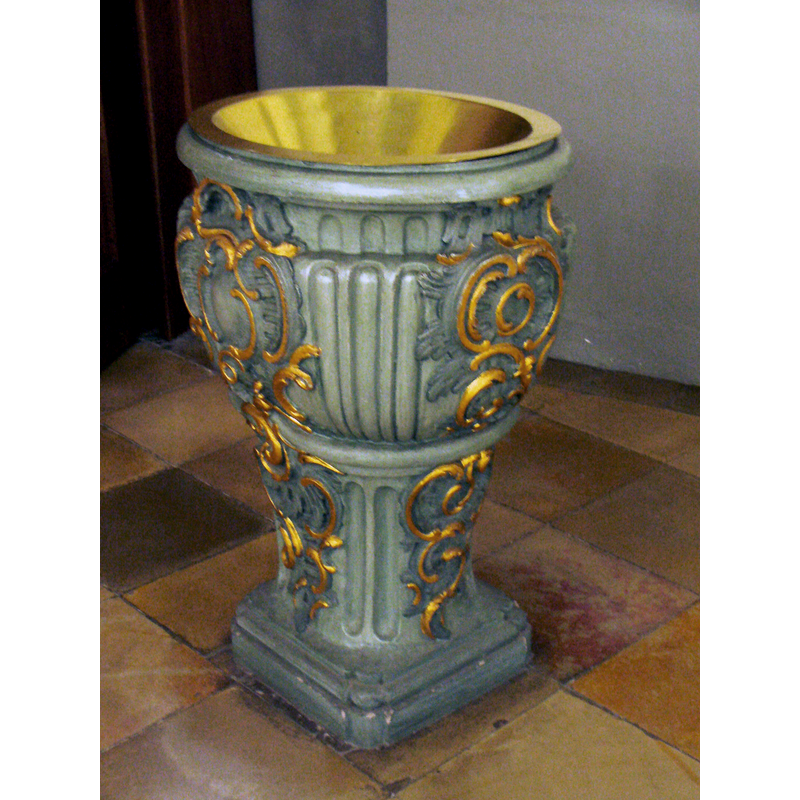 the present font; probably mid-18th century