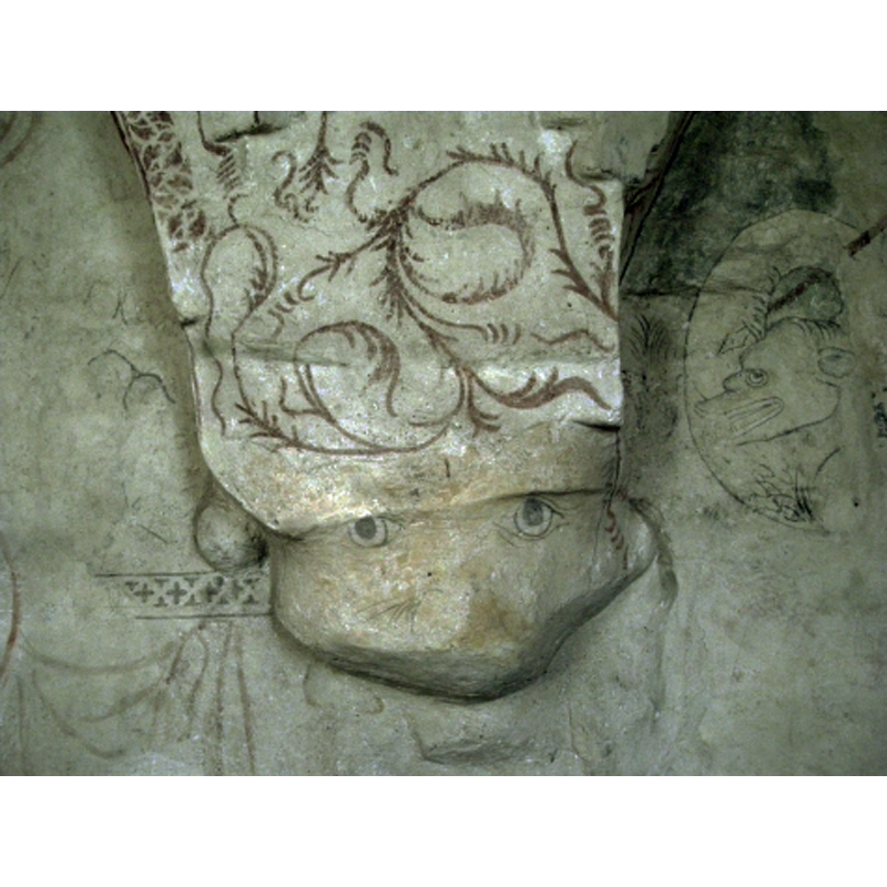 mural paintings dated 1487; believed to be from the school or followers of Albert Målare (Albertus Pictor)