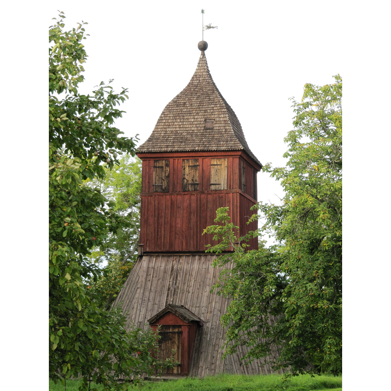 the detached bell tower