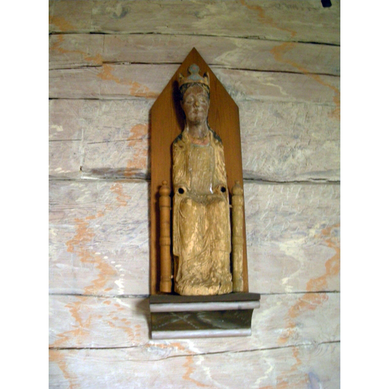 perhaps a Madonna and Child originally?