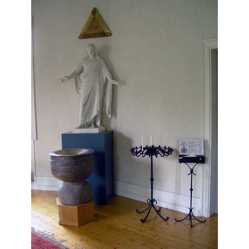 in the south side of the chancel