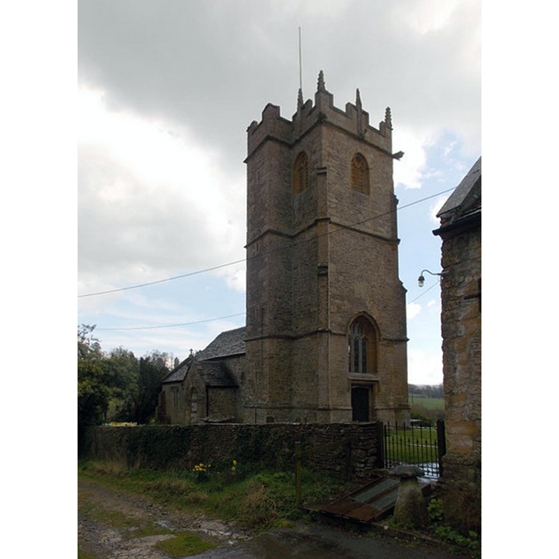 Source caption: "Lillington: parish church of St. Michael [...] Some of the church fabric dates from the 13th century but much of what we see here dates from the 15th, including the tower."