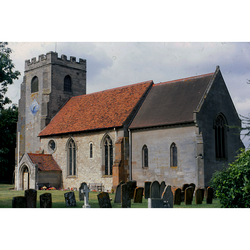 the church of St. Nicholas in 1999, before the 2008 arson fire