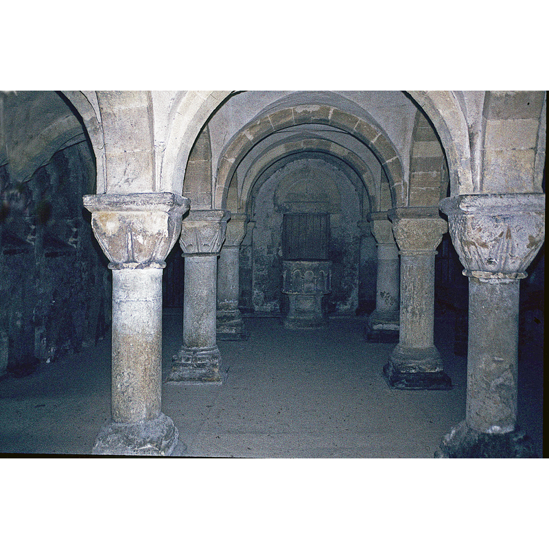 with the 19th-century font at the far end