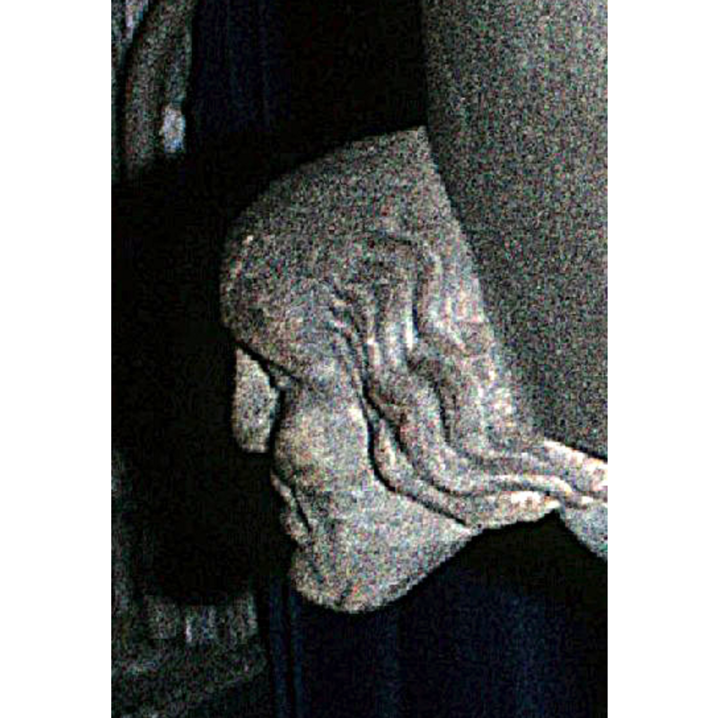 one of the four 19th-century re-carvings