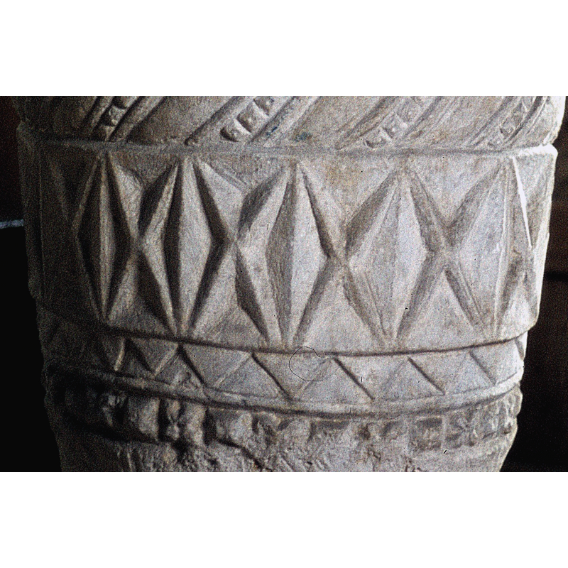 the bottom row; now very damaged