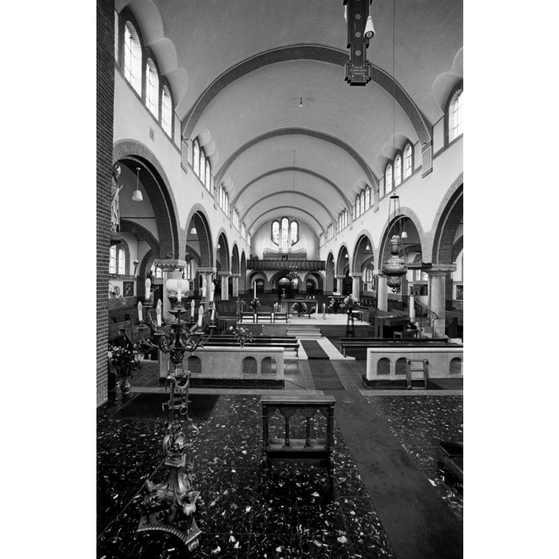 interior of the new church