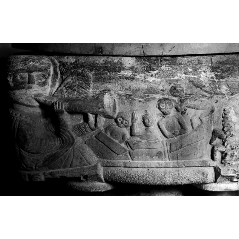 one of four such scenes