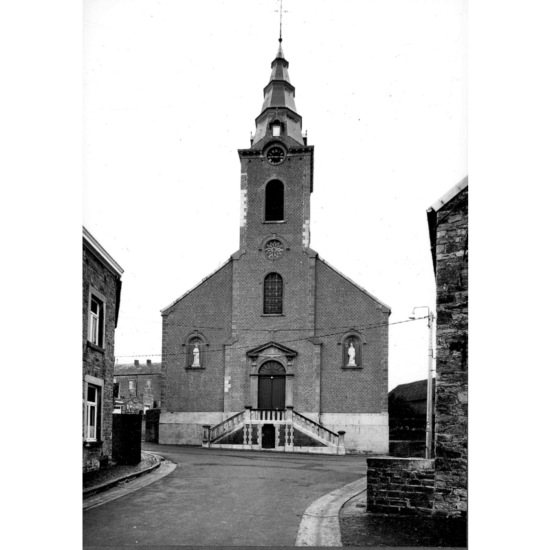 mid-19thC church re-built