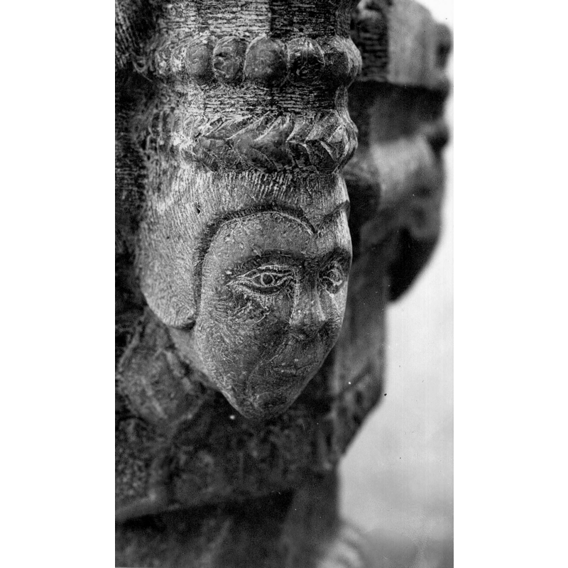 one of four heads