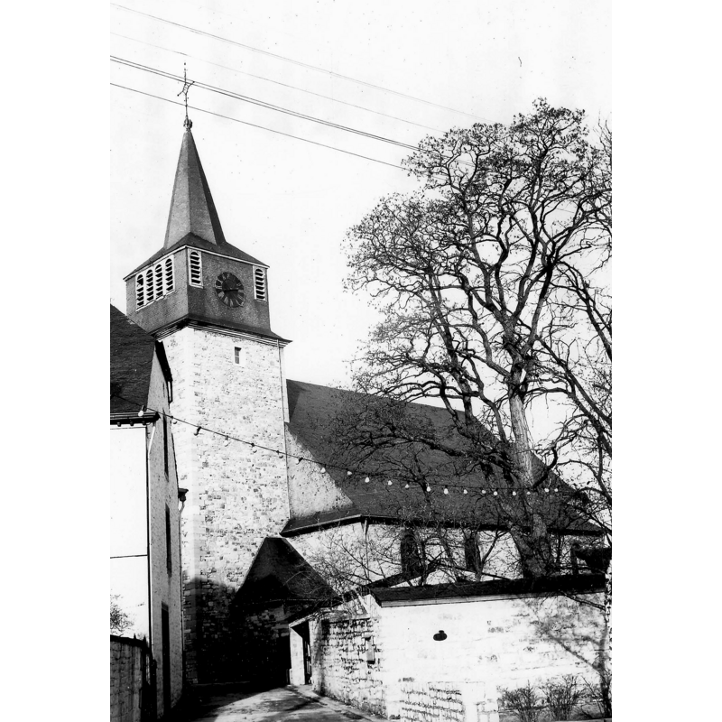 the present church is mid-18thC
