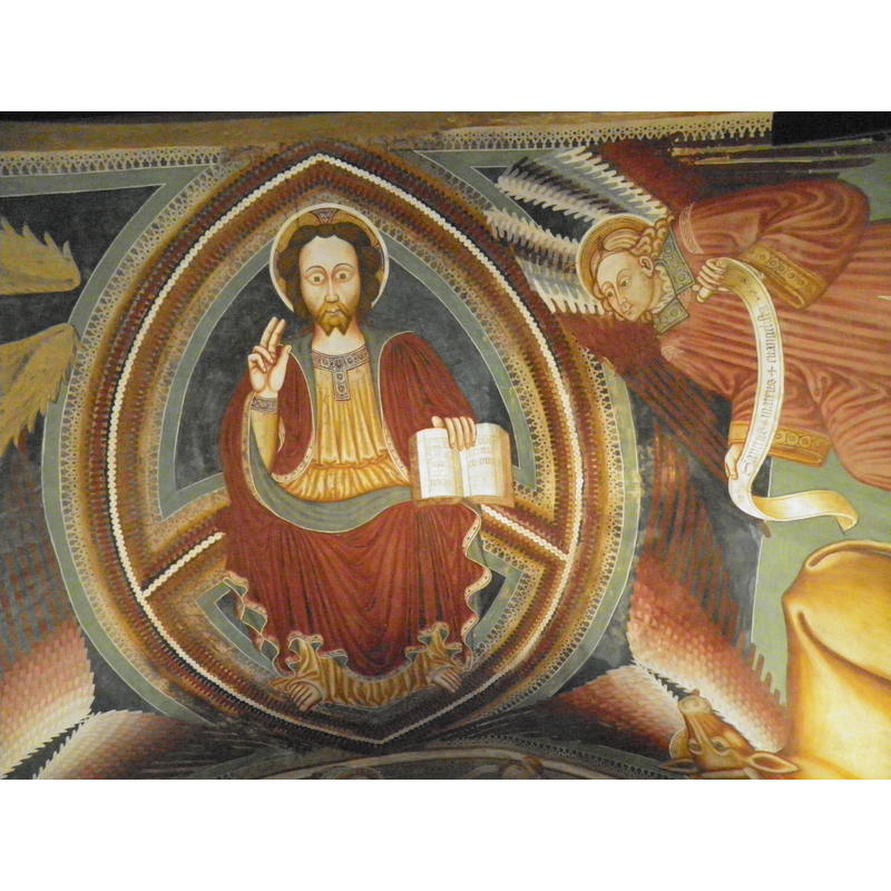 Source caption: "Presbiterio della Chiesa di Santa Maria del Castello (Giornico)"