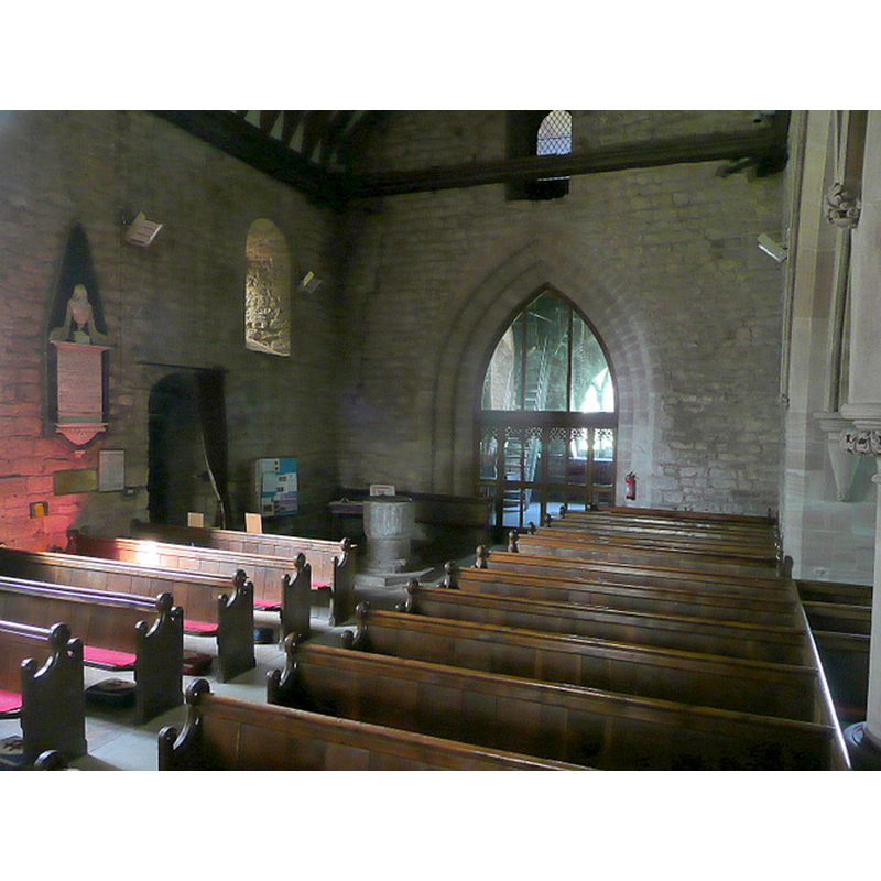 the old font visible in the southwest corner