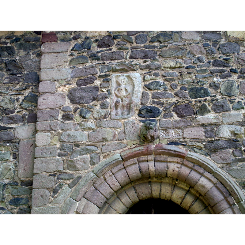 Source caption: ""Sheela-Na-Gig. A pagan fertility symbol inserted into the walls of the church. The name is of Irish origin meaning 'Sheila of the paps'."