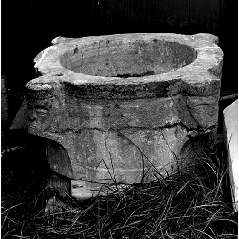 in 1966, before restoration