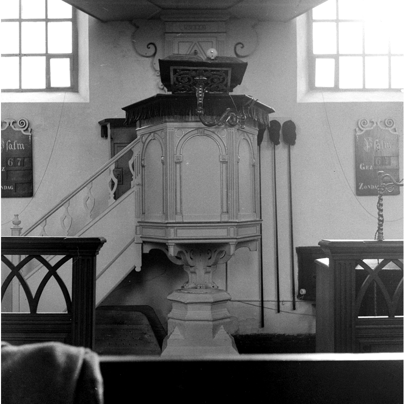 the pulpit in 1962
