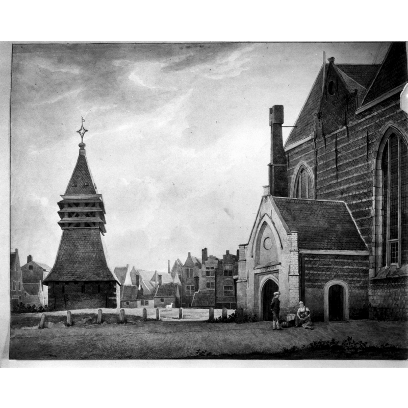 early view of Nieuwe Kerk