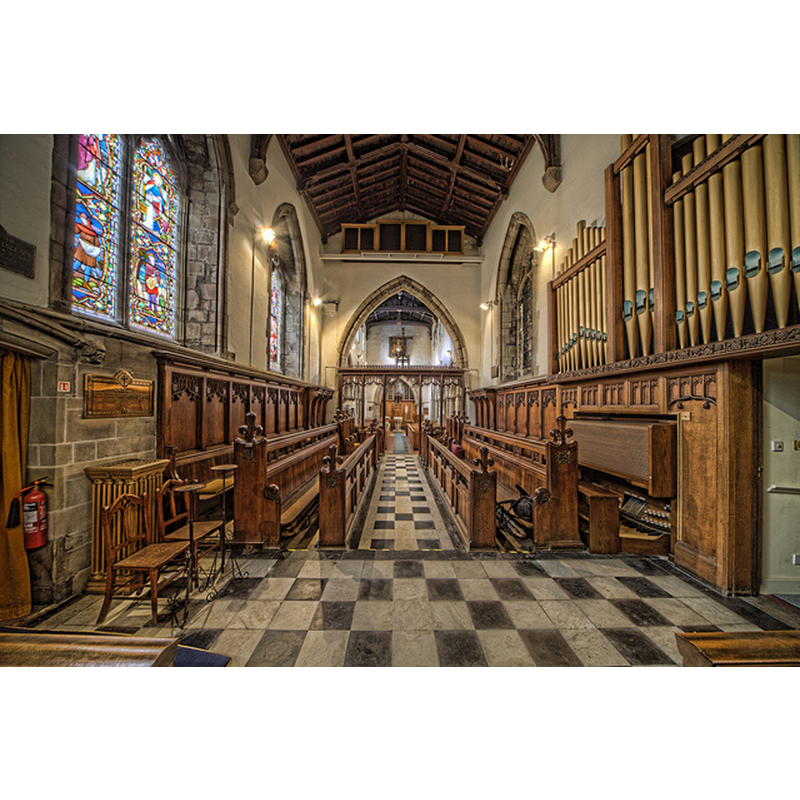 view from the chancel