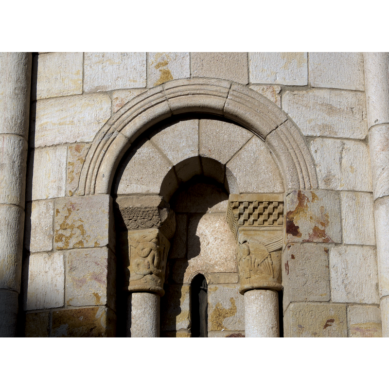the central window of the apse