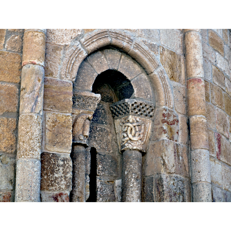 on the north side of the apse