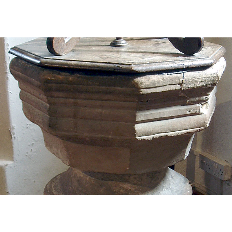notice the damage and repair on the right upper side