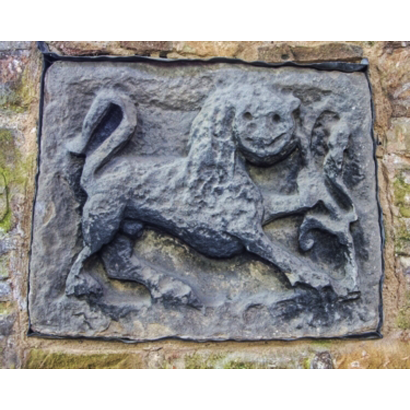 Source caption: "Saxon carvings from the Lady Chapel [...] and south aisle [...] They originally were on the inside and outside walls of the previous Saxon Minster church."