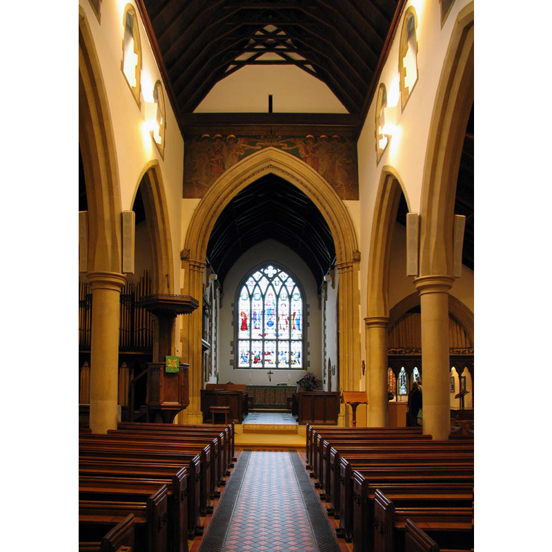 the 19thC church