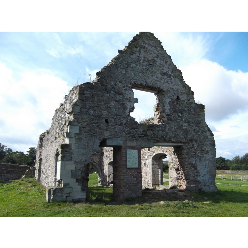 exterior of the chapter house of the abbey